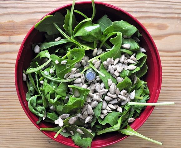 Pesto z rukoli i rodzynek do makaronu
