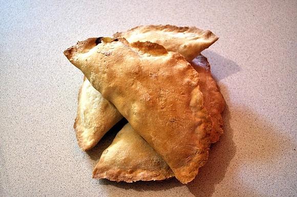 Calzone ze szpinakiem