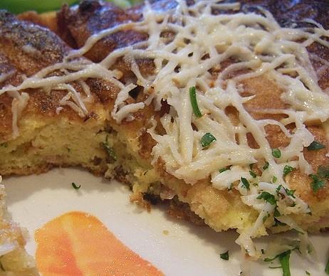 Omlet z szynką i szczypiorkiem
