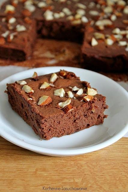 Proste brownie bez tłuszczu