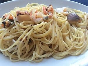 Linguine z owocami morza