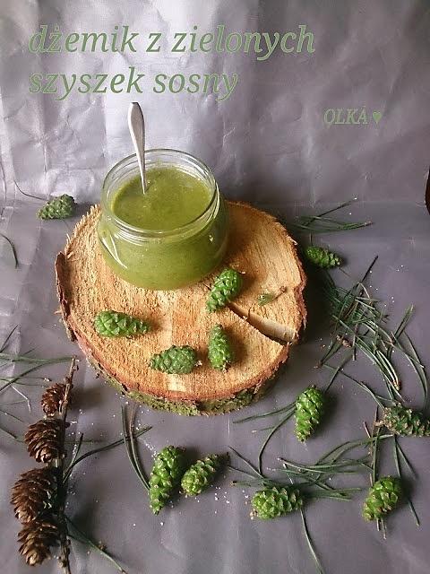 Szyszkowy dżem z sosny