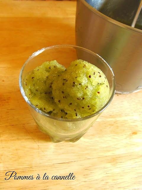Sorbet z kiwi