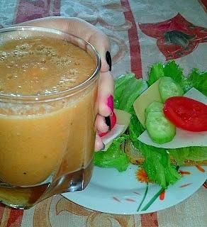 Smoothie z marchewką i bananem