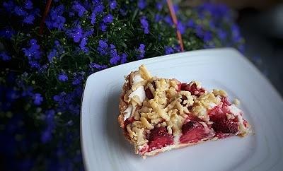 Tarta truskawkowa z pianką