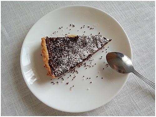 Czekoladowa tarta z ricottą