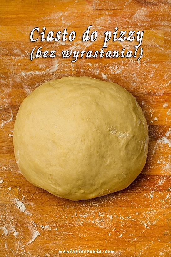 Ekspresowe ciasto do pizzy bez wyrastania