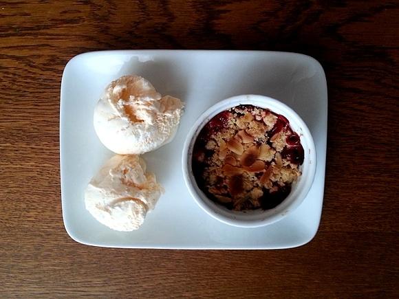 Truskawkowe crumble