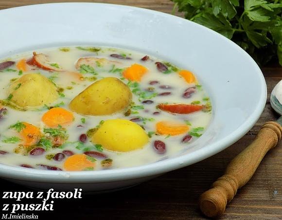 Zupa z fasoli z puszki