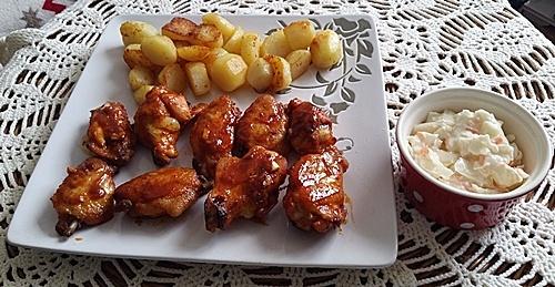 Buffalo wings - ostre skrzydełka w stylu amerykańskim