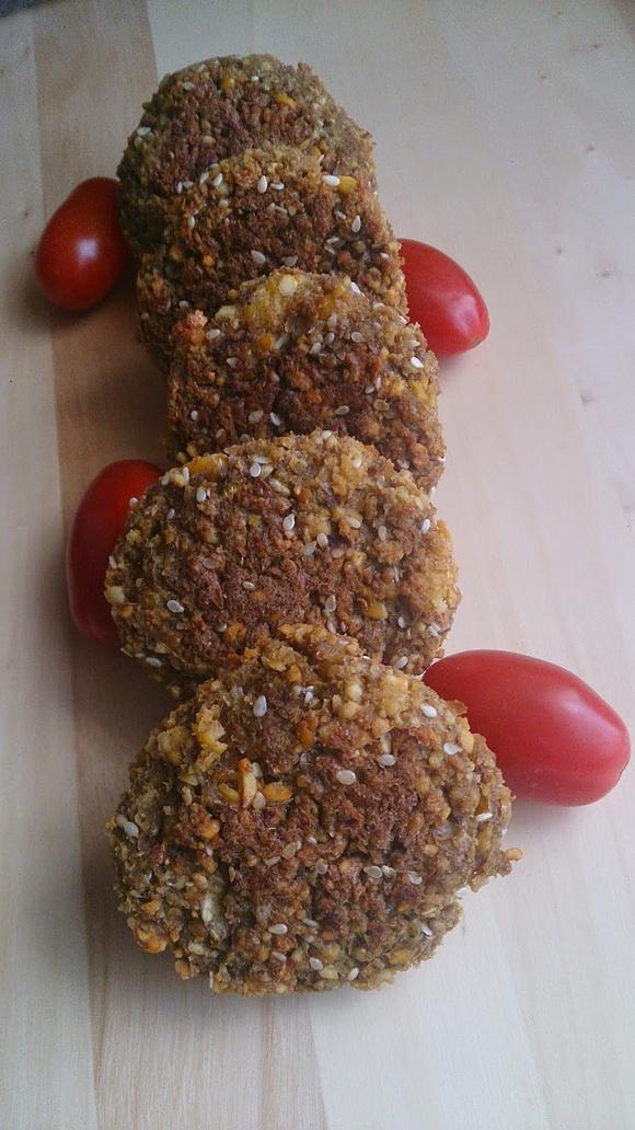 Pieczone falafelki