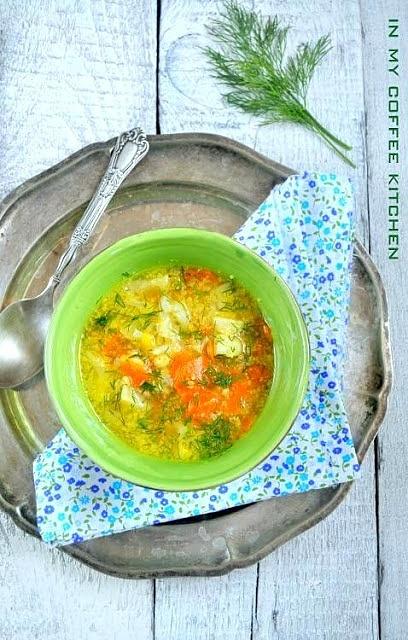 Zupa kalafiorowa z koperkiem
