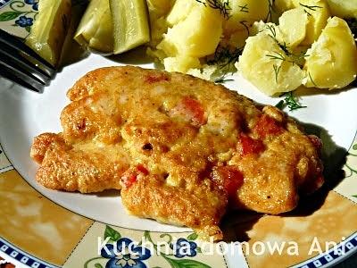 Kotleciki drobiowe z papryką i cebulą