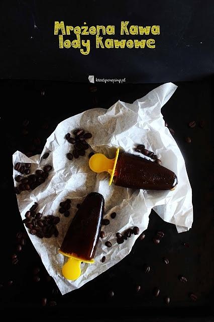 Lody kawowe z kawą mrożoną