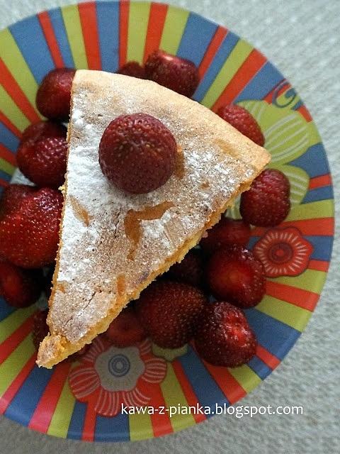 Ciasto ucierane z owocami Babci Hani