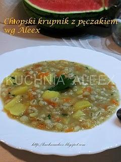 Chłopski krupnik z pęczakiem