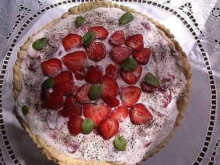 Tarta lato z truskawkami