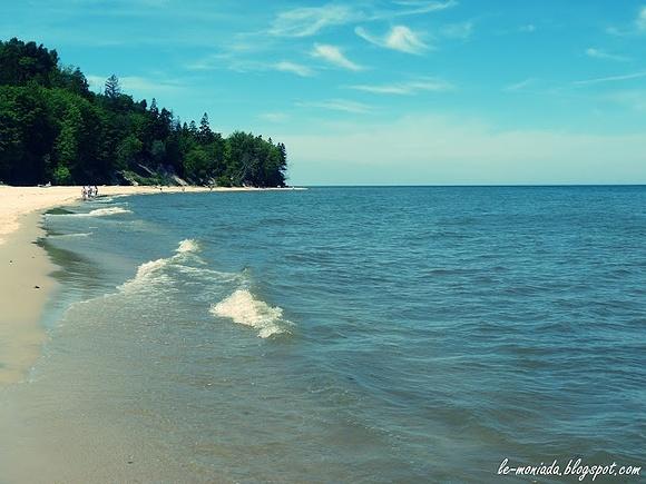 Pocztówki z władysławowa cz. 3 - plaża i moro na polskim wybrzeżu.
