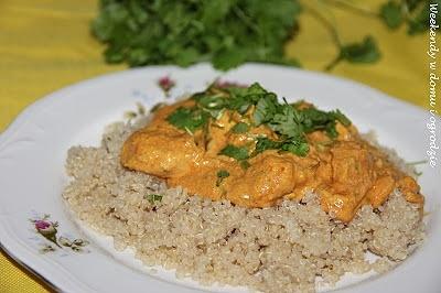Kurczak tikka masala z komosą ryżową