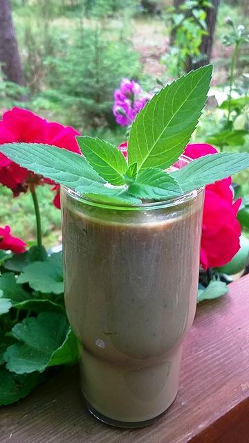Smoothie bananowo-kawowe