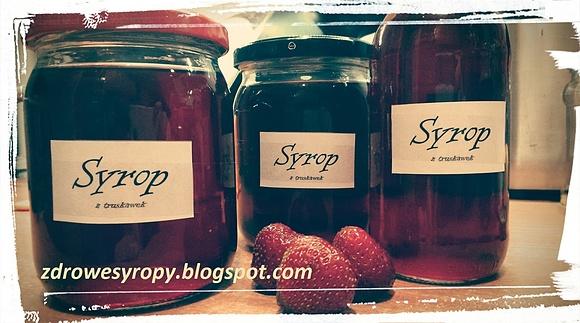 Syrop truskawkowy