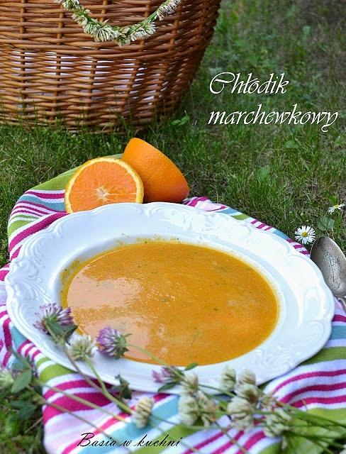 Chłodnik marchewkowy z nutą pomarańczy
