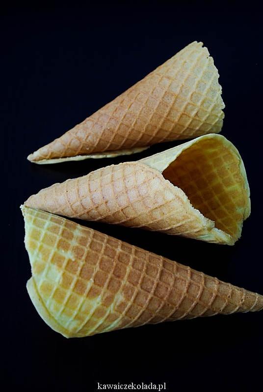 Wafelki do lodów domowej roboty