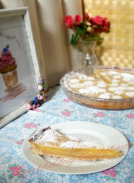 Tarta mocno cytrynowa