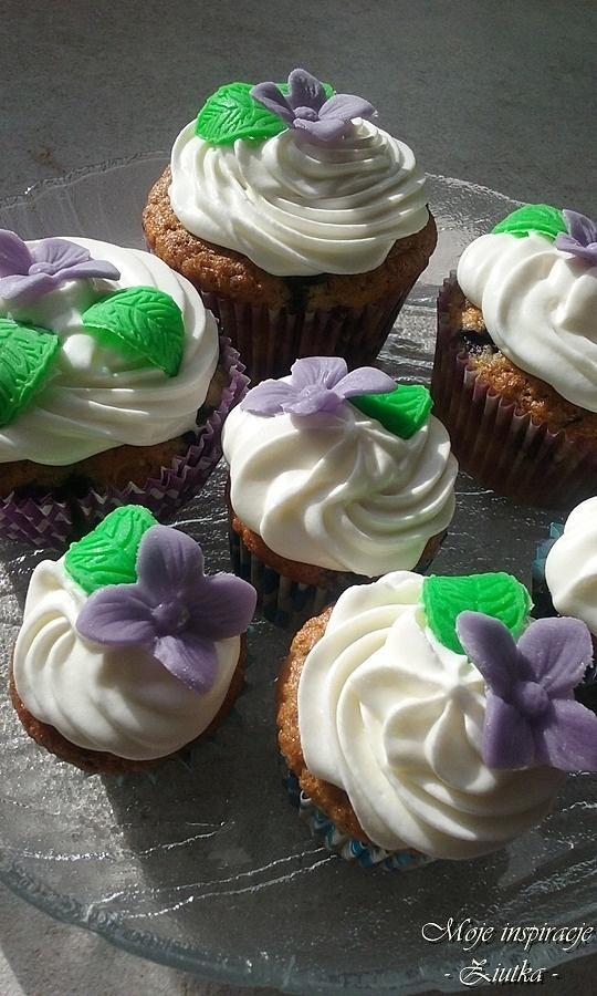 Muffiny z borówkami i mascarpone