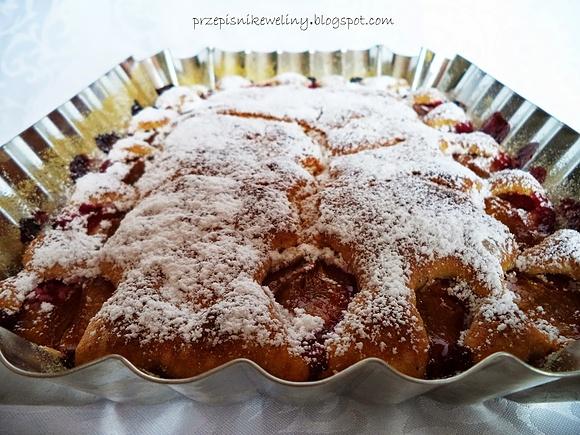 Ciasto piaskowe ze śliwkami