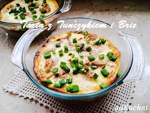 Tarta z tuńczykiem i Brie