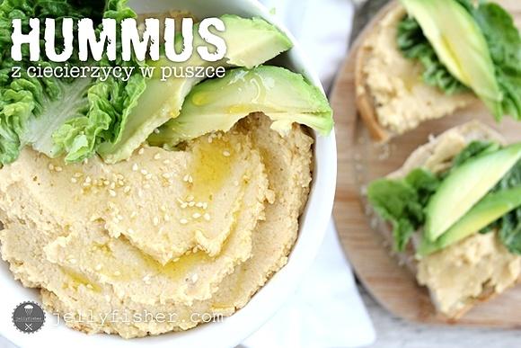 Hummus z ciecierzycy w puszce
