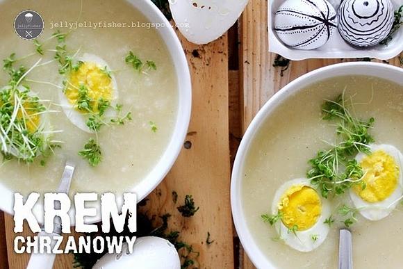 Chrzanowa zupa krem świąteczna wielkanocna