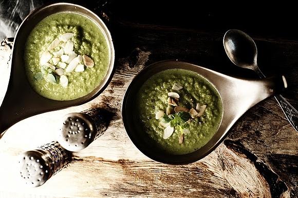 Zielone gazpacho na letnie przyjęcie