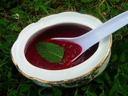 Chutney malinowo-porzeczkowy z octem balsamicznym