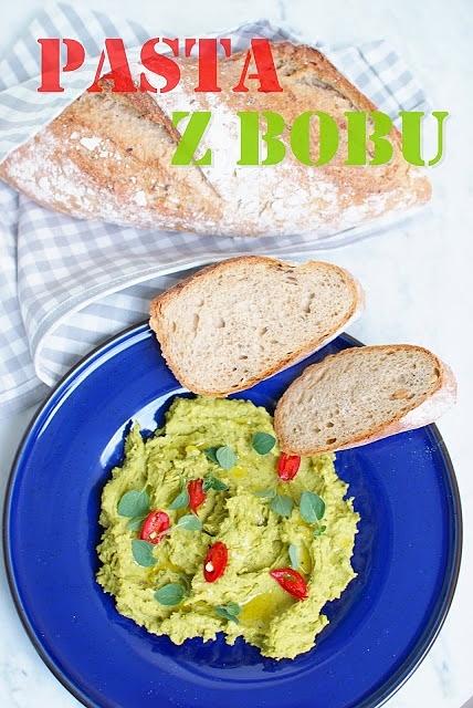 Pasta z bobu - zdrowy przysmak na wakacyjne chwile