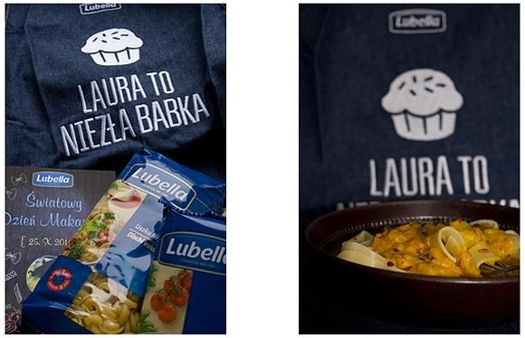 Tagliatelle z dynią i wędzonym boczkiem