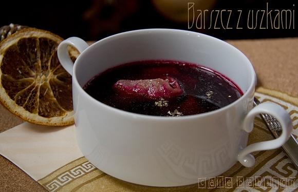 Barszcz wigilijny na domowym kwasie buraczanym