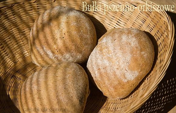 Nocne bułki pszenno-orkiszowe