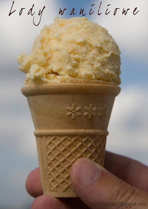 Domowe lody waniliowe