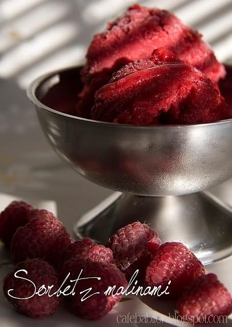 Sorbet malinowy