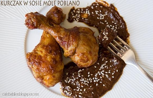 Kurczak w sosie mole poblano