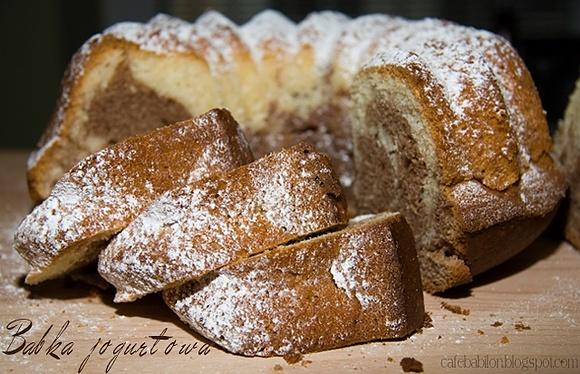 Babka jogurtowo-kakaowa