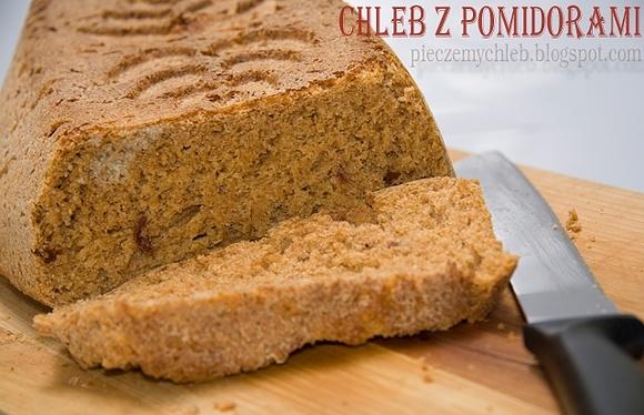 Chleb pomidorowy na drożdżach