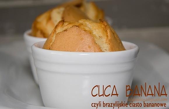 Cuca banana brazylijskie ciasto bananowe