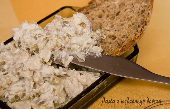 Pasta z dorsza wędzonego