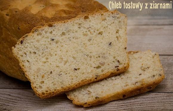 Chleb tostowy z ziarnami przepis na domowy chleb