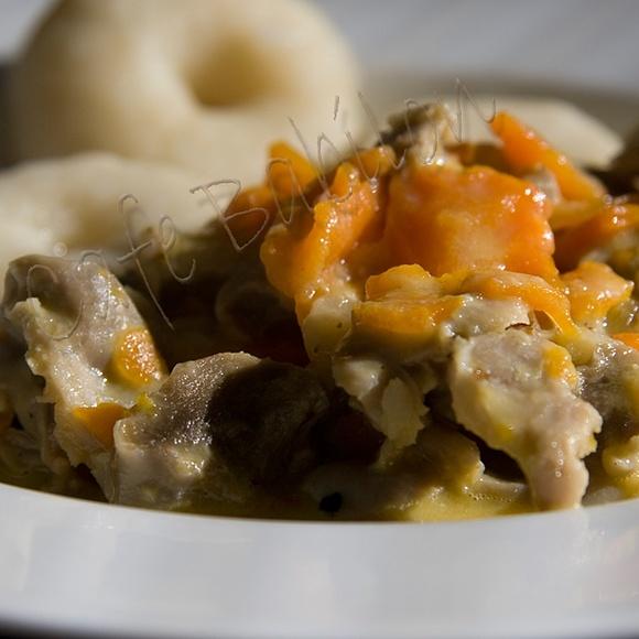 Gulasz z żołądków drobiowych