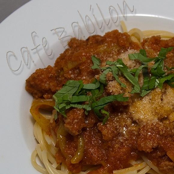 Spaghetti bolognese