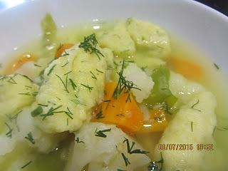 Zupa kalafiorowa z kluseczkami